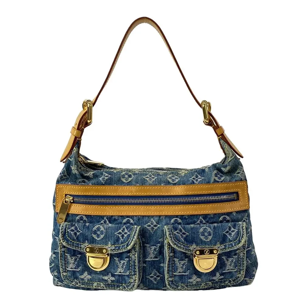 Louis Vuitton Baggy PM Monogram Denim Shoulder Bag M95049